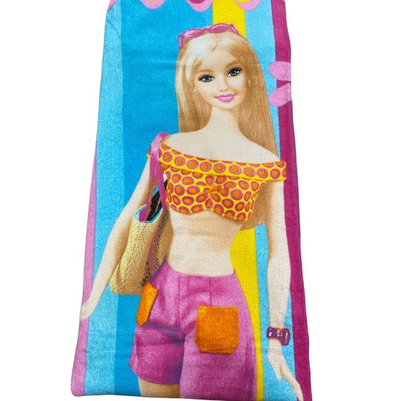 Mattel Barbie Beach Towel 30 X 60 NWT VINTAGE 2002 - Picture 8 of 11